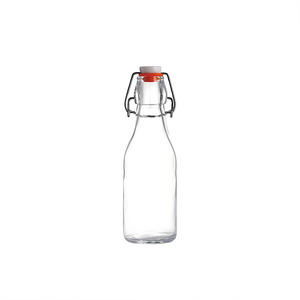 Mejor 8,5 oz DIY vidrio bebida cerveza Flip Top botellas Swing Top a prueba de fugas al por mayor Kombucha agua Kefir <span class=keywords><strong>Ginger</strong></span> <span class=keywords><strong>Ale</strong></span> - Product Image 4