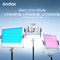 Panneau lumineux LED Godox Litemons à haute luminosité Bi LP400R LP600R LP1200R RGB, panneau lumineux portable pour studio vidéo