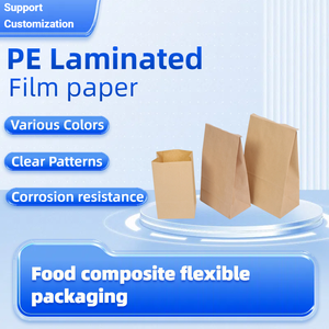 Geri Dönüştürülmüş Kraft Kağıt Kilitli Ambalaj Poşeti Kurutulmuş Mantar Amonyum Folyo Kilitli Poşetler Tohum Paketi Gıda Şeker Endüstrileri için - Product Image 2