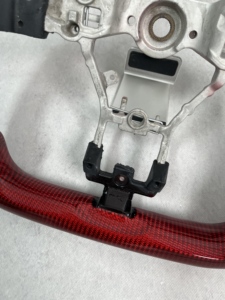 Volante de Fibra de Carbono para Subaru WRX STI 2015 2016 2017 2018 <span class=keywords><strong>2019</strong></span> 2020, Volante de Cuero Personalizado con LED - Product Image 3