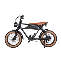 BAOLUJIE Bicicleta Eléctrica Nueva de Bajo Precio con Llantas Gruesas 500W Elektro Fahrrad Bicicleta Eletrica para Adultos OEM