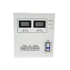 เครื่องควบคุมแรงดันไฟฟ้าอัตโนมัติ TND 5kVA 5000VA 110V 220V สำหรับใช้ในบ้านและสำนักงาน TND-5KVA ช่วงแรงดันไฟฟ้าเข้ากว้าง ทำงานได้อย่างมีประสิทธิภาพ - Product Image 5