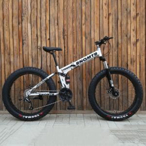 Bicicleta de Montaña con Llantas Gruesas de 26 Pulgadas, Plegable, con Llantas Anchas de 4.0 - Product Image 3