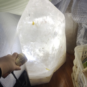 Baguettes de cristal à quartz naturel, énorme pierre naturelle en hydrohydro flottante, 1 pièce - Product Image 5
