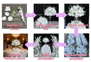 Tapis d'allée floral JC Ivory Carnation, aspect réaliste, respectueux de l'environnement - Product Image 4