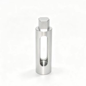 Manchon de connexion hexagonal sur mesure CNC, en alliage d'aluminium 6061-T6, composant de connexion pour équipement automatique - Product Image 1