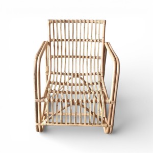 Fauteuil de salon en rotin naturel tressé à la main, chaise de relaxation en osier artisanale, mobilier moderne pour salon et balcon, fabricant - Product Image 2