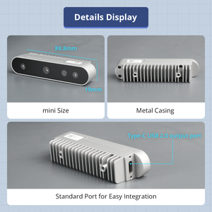 하이원더 쌍안 깊이 카메라 암스트롱 Nuwa-HP60C 카메라 ROS 로봇 <span class=keywords><strong>3D</strong></span> 비전 매핑 및 내비게이션 - Product Image 3
