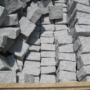 Pierre de pavé fendue G603 Pavé Revêtement de sol pour passerelle pavé uni - Product Image 1