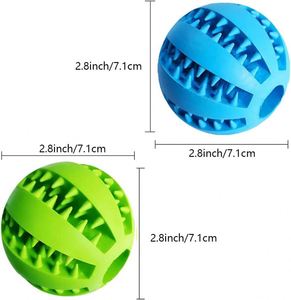 Juguete de Pelota para Perros, Resistente, Duradero, Indestructible, de Goma Natural, Libre de BPA, Estilo Divertido, Tallas S/M/L, para Masticar y Morder, Personalizado de Fábrica - Product Image 4