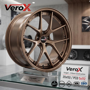 ล้อฟอร์จ VeroX 2 ชิ้น ขนาด <span class=keywords><strong>18</strong></span>-22 นิ้ว 5x112 5x120 <span class=keywords><strong>ขอบ</strong></span>ล้อสไตล์ APEX BBS สีบรอนซ์เว้าลึก สำหรับ Audi สำหรับ Mercedes สำหรับ BMW AMG - Product Image 1