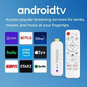 H96 MAX Smart Fire Protection TV Stick Set-top Box Android 14 Octa-Core 2GB RAM 1 Anno di Garanzia WiFi Dual-Band per Serate Film in Famiglia - Product Image 4