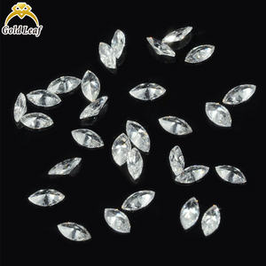 การเจียระไนเพชรที่ได้รับการรับรองจากแล็บสินค้าขายส่งขนาดลูกค้า HPHT Def VVS เพชรเม็ดสีทองแบบหลวมสำหรับเครื่องประดับ - Product Image 6