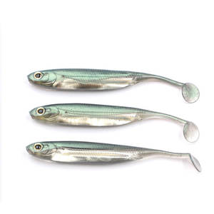 Nouvelles couleurs personnalisées doux Wobbler <span class=keywords><strong>leurre</strong></span> de pêche 10g aiguille queue basse goutte tir méné appât imprimé Condition pour la Position du lac - Product Image 2
