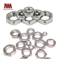 Mur Baut Pengunci Setengah Hex Taiming 304 A2 Baja Tahan Karat M3-M16 X1.75 Standar DIN/ANSI Bersertifikasi IATF16949