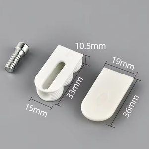 Sistema de elevación de puertas de gabinete 3 en 1 de plástico y acero, conectores de herrajes chapados para muebles, diseño no desmontable, amortiguador único - Product Image 4