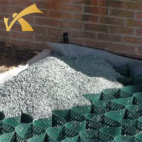 Geocells Geocell Ground Grid Geocel <span class=keywords><strong>Stabilisateur</strong></span> de <span class=keywords><strong>gravier</strong></span> de haute qualité à bas prix Foundation Reincement Temporary Roads - Product Image 2