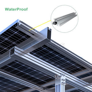 Fácil de instalar Atacado Solar Alumínio <span class=keywords><strong>Carport</strong></span> Montagem Sistema Car Parking Rack Estrutura - Product Image 5