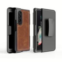 Étui de téléphone portable pliable antichoc de style professionnel pour hommes 2022, multi-couleurs, pour Z FOLD 3