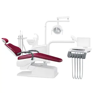 China Medical Dental Equipment Luxury Dental Chair Unit Set Tooth Diagnosis and Treatment Integral Dental Unit