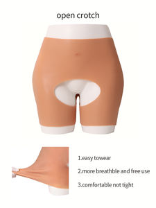 Sexy Vrouw Ondergoed Borst Vorm Afrikaanse Nep Bum Slipje Vrouwelijke Siliconen Butt Panty En Gewatteerde Heup Shaper Siliconen Billen - Product Image 5