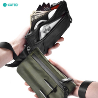 Dompet Passport COTECi Anti-RFID Tahan Air, Organizer Kartu, Aksesoris Perjalanan, Dompet Perjalanan