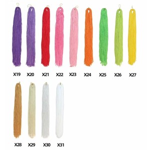 ZIZI Box <span class=keywords><strong>Braid</strong></span> 30 pouces 100g Fibre basse température Fil haute température Couleur unie Fine Longue Tresse à trois brins Cheveux Dreadlock - Product Image 5