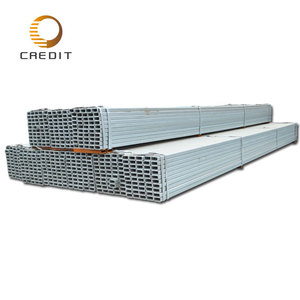 Tube carré en acier galvanisé 2,5x2,5, tuyau en acier soudé pour la construction et les travaux de plomberie - Product Image 3