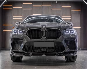 Kit Carrozzeria in Fibra di Carbonio Stile LD per <span class=keywords><strong>BMW</strong></span> X6M - Spoiler/Minigonne Laterali/Diffusore Posteriore/Aggiornamento Cofano - Product Image 2