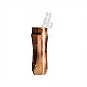Indian Copper Water Bottle Airtight Lid Leakproof Eco-Friendly Dishwasher Safe Food Grade Drinkware Outdoor Use <b>Tea</b> <b>Infuser</b> Hand - Product Image 4