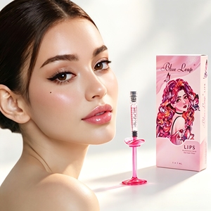 <span class=keywords><strong>Seringue</strong></span> de <span class=keywords><strong>1</strong></span> ml pour le volume des lèvres et la réduction des rides du visage, produit de comblement dermique injectable à base d'acide hyaluronique réticulé - Product Image 1