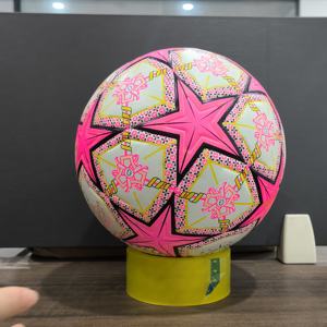 Ballon de football en PU thermocollé de taille 5 avec logo personnalisé en vrac pour les équipes et les revendeurs - Product Image 1