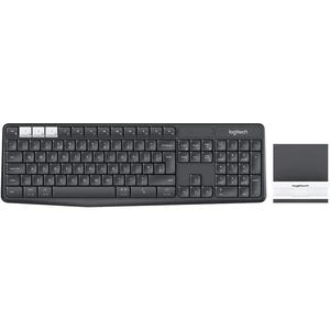 K375s Original 100% Keyboard 104 Keys 2.4ghz Usb <b>Wireless</b> Dual Mode for Laptop Notebook <b>Pc</b> Universal Stand K375s Office - Product Image 1