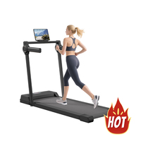 Máquina para correr, equipo de Fitness, cinta de correr inclinada debajo del escritorio, cintas de correr plegables para gimnasio comercial