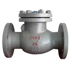 factory manufacture H44H-16C flow regulating with hydraulic swing carbon steel check valve