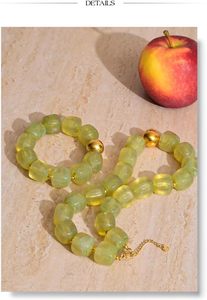 Go2boho Collana Girocollo Colorata con Perline <span class=keywords><strong>in</strong></span> Stile Bohémien, Gioiello Religioso da Donna <span class=keywords><strong>in</strong></span> Acciaio Inossidabile Regolabile, Fatto a Mano, Regalo Estivo - Product Image 6