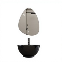 Miroirs intelligents LED anti-buée à cadre irrégulier personnalisés ChengDa, montage mural, écran tactile haute définition, intensité réglable, IP66, pour salle de sport