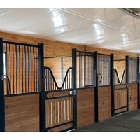 Produits utilitaires de qualité supérieure pour chevaux Abris pour équidés à installation rapide Boîtes de décrochage transportables durables à cadre en fer pour fermes Nouveau