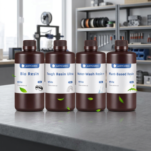Paquete de Resinas Ecológicas con 3 Resinas Resistentes y 1 Resina de Origen Biológico/Vegetal/Lavable con Agua para Materiales de Impresión Sostenibles - Product Image 3