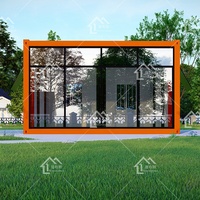 Maison conteneur pliante de luxe à vendre Maison mobile préfabriquée avec salle de bain Cuisine en panneau sandwich en acier des États-Unis