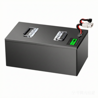 Baterai 300ah 24V 48V 100Ah 160ah 200Ah 300Ah 400Ah Lifepo4 Paket Baterai Lithium dengan BMS JBD 200A untuk Forklift