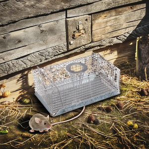 Piège à <span class=keywords><strong>souris</strong></span> en métal durable Cage à <span class=keywords><strong>souris</strong></span> humaine Écologique Réutilisable Capture <span class=keywords><strong>vivante</strong></span> pour la lutte contre les rongeurs Gestion des nuisibles - Product Image 5