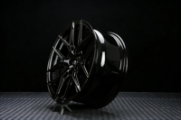Nouvelles jantes en alliage d'aluminium forgé sur mesure, performance agressive, 16 et 17 pouces, T6-6061, finition chromée teintée bleue, DOT