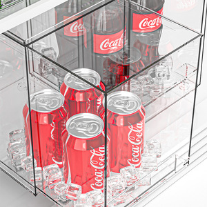 Refrigerator Storage Boxes Transparent Stackable Drawer Organizers For Fridge Food Vegetable Fruit Preservation - Product Image 3