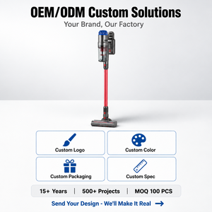 Aspiradora Inalámbrica de Mano OEM ODM de 28kPa y 250W con Motor BLDC, 25.9V 2200mAh, Ligera, para Pelo de Mascotas, Uso Doméstico, Fabricante - Product Image 5