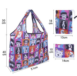 Tùy Chỉnh Thân Thiện Với Môi <span class=keywords><strong>Ripstop</strong></span> Có Thể Gập Lại <span class=keywords><strong>Nylon</strong></span> Mua Sắm Tote Túi Tái Sử Dụng Gấp Polyester Hàng Tạp Hóa Túi Với Túi - Product Image 6