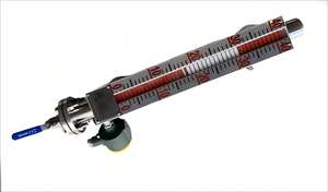 BOY-WR05 из нержавеющей стали, магнитный Уровнемер промышленного класса, высокоточный цифровой магнитный уровнемер с клапаном, гарантия 1 год - Product Image 5