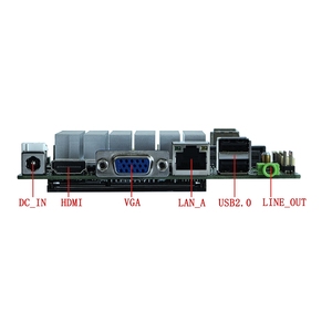 เมนบอร์ด Elsky ขนาด 12*12 ซม. สำหรับคอมพิวเตอร์บอร์ดเดี่ยว (SBC) ดีไซน์ไร้พัดลม พร้อมชิปประมวลผล J1900 ในตัว 2LAN 2COM 6USB รองรับจอแสดงผล HD VGA LVDS - Product Image 5