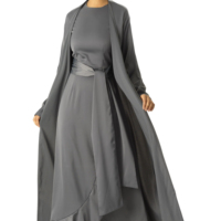 Meilleur Prix Turquoise Jupe Plissée Longue XL Abaya Collection Regular Dress Muslimah