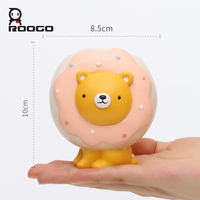 Pot de fleurs en résine mignon et adorable en forme d'animal, pot de plantes succulentes de dessin animé, décoration Kawaii pour la maison, la chambre d'enfants, le bureau ou l'étagère, cadeau charmant